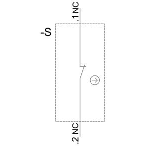 3SU1550-1AA10-1CA0 SIRIUS ACT Holder e módulo universal de plástico metálico 3 lugares um terminal de parafuso 1NC
