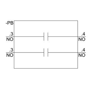 PLC de metal plástico universal 3SU1550-1AA10-1NA0 com 2NO SIRIUS ACT Holder e módulo