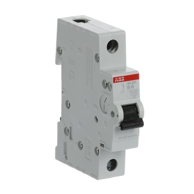 1P B 20 A Capacidade de ruptura MCB SH201-B20 Interruptor de circuito em miniatura 20A Corrente nominal