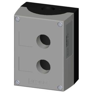 PLC 3SU1802-0AA00-0AB1 Casas SIRIUS ACT cinza para pontos de comando de plástico de superfície 2