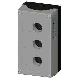 3SU1803-0AA00-0AB1 Revestimentos de plástico para superfícies Não são necessários acessórios 3 pontos de comando