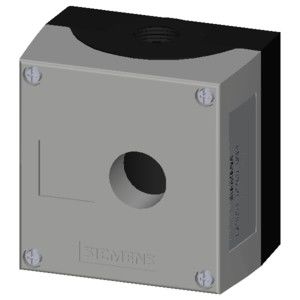 PLC 3SU1851-0AA00-0AB1 Revestimento metálico durável para dispositivos de comando redondos de 22 mm