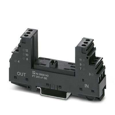 2856142 PT 2X1 F-BE Base do protetor contra sobretensão dentro de 1 polo e 24 V de tensão nominal AC