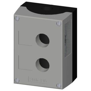 Câmara cinzenta SIRIUS ACT para pontos de comando da superfície 2 Metal Matt 3SU1852-0AA00-0AB1