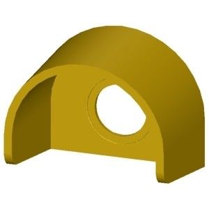 PLC 3SU1900-0DY30-0AA0 SIRIUS ACT Collar de protecção amarelo de plástico para paragem de emergência