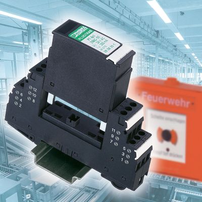 2858014 PT 4X1-48DC-ST Plug de proteção contra sobretensões para aplicações industriais de 48 V CC