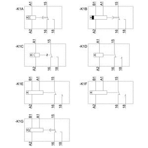 6.8*93.1*102.5MM PLC 7PV1508-1AW30 Relais de cronometragem Relais com teoria de relais de tensão