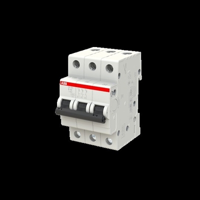 MCB SH203-B40 Interruptor de circuito em miniatura 3P B 40A BCD Curva B Frequência nominal Hz 50 Fácil