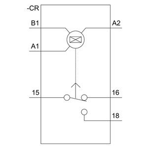 PLC 7PV1518-1AJ30 Relais de tempo Relais de tempo com carga de contato 83.00 x 90.00 x 22.00MM