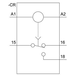 PLC 7PV1540-1AW30 Relais de tempo Relais de tempo com 82.00 x 90.00 x 22.00MM Tamanho e carga de contato