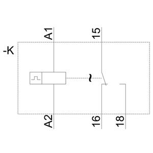 82.00 x 93.00 x 22.00MM PLC 7PV1558-1AW30 Relais de tempo Relais de tempo para em PROTECTIVO