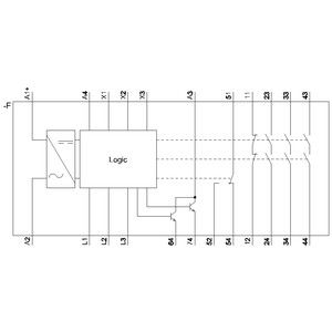Terminal com carga de mola A escolha ideal para PLC 3TK2810-0GA02 Monitoramento de parada
