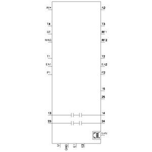 Terminal com carga de mola A escolha ideal para PLC 3TK2810-0GA02 Monitoramento de parada