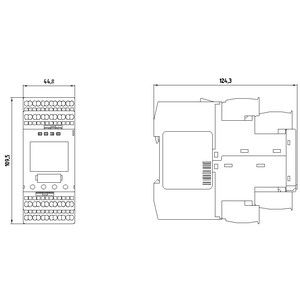 Atualize o seu sistema de monitoramento de velocidade com PLC 3TK2810-1BA42 terminal carregado de mola