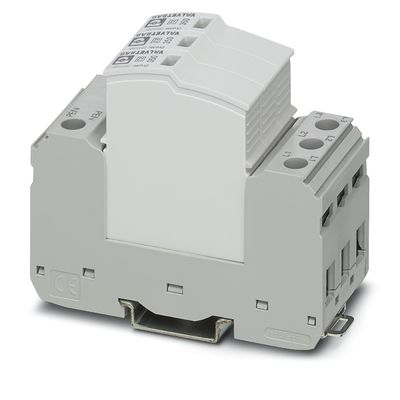 250 V AC 125 V DC 200 mA DC Protector contra sobretensões de tipo 2 PLT-SEC-T3-3S-230-FM para Indústria