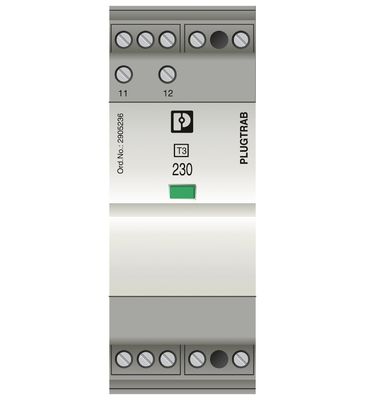5V AC... 250V AC 125V DC 200mA DC 2905348 VAL-SEC-T2-1S-175-FM Protector contra sobretensões de tipo 2