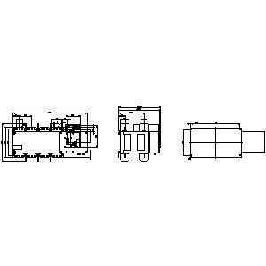 1600A 4 polos ATSE PLC 3KC8454-0HA22-0GA3 para equipamento de comutação de transferência de dispositivos básicos
