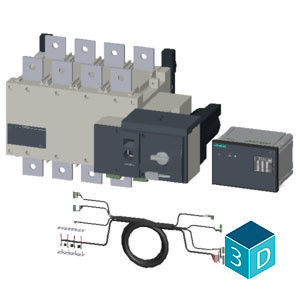 PLC 3KC7446-0EA22-0CA3 Equipamento de comutação automática de transferência para transferências seguras de energia