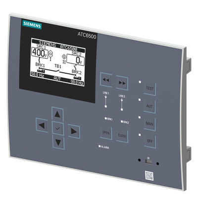 Dispositivo de controlo de transferência ATC 6500 com painel de visualização LCD de 180x240 mm PLC 3KC9000-8TL50