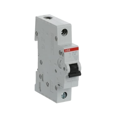 MCB SH201-C16 Disjuntor em miniatura 1P C Corrente nominal 16A Voltagem nominal 220V