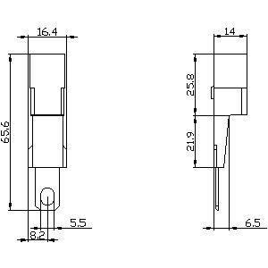 PLC 3KC9622-2 Acessórios e peças sobressalentes para 3KC ATyS d M ATyS t M RTSE ATSE 40-160A
