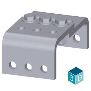 3KC9818-7 Barra de ponte para 3KC ATyS r RTSE e AtyS g ATSE 1600A Capacidade de peça única