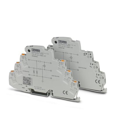 2 Pólo 2906807 TTC-6-2XTVSD-12DC-PT Protector contra sobretensão para tensão nominal de 12 V CC