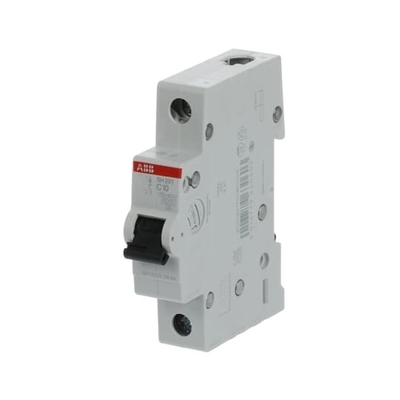 1 Interruptor de circuito em miniatura de pólo C10 10 A para proteção elétrica segura e duradoura