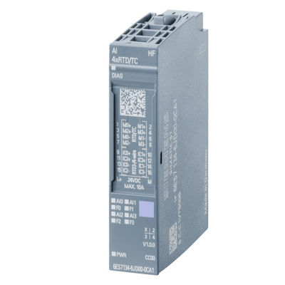 PLC 6ES7134-6JD00-0CA1 ET 200SP AI 4xRTD-TC módulo de entrada analógico com alta funcionalidade