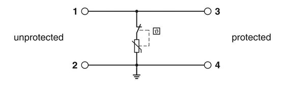 120AC TTC-6-MOV-C-UT-I protetor de sobrecarga para 2 pólos e satisfação do cliente garantida