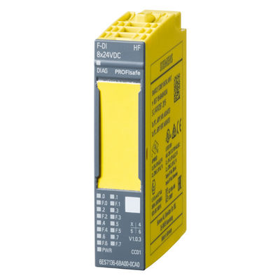 PLC 6ES7136-6BA01-0CA0 F-DI HF 8x24VDC Módulo eletrónico para monitorização precisa