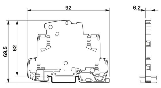 24AC TTC-6-GDT-C-UT-I Protetor de sobrecarga Proteção ideal para o seu negócio