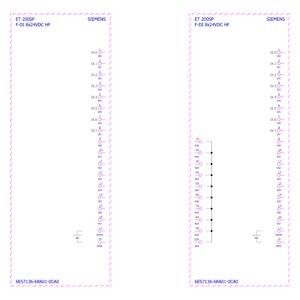 PLC 6ES7136-6BA01-0CA0 F-DI HF 8x24VDC Módulo eletrónico para monitorização precisa