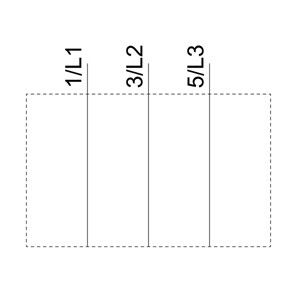 PLC 3RU6916-3AA01 Suporte terminal para montagem autónoma C-Varia S00 Terminal de parafuso