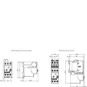 PROTECTIVO 3RU7 tamanho S0 PLC 3RU7126-1CB0 relé de sobrecarga com recurso de protecção selada
