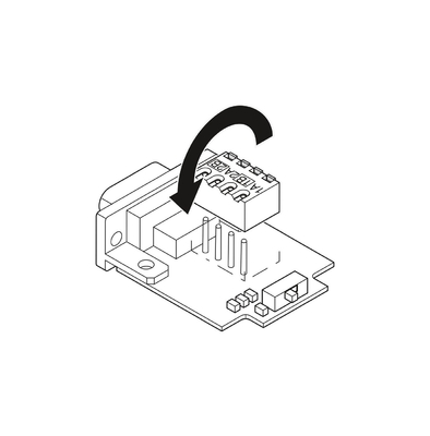 2744348 SUBCON-PLUS-PROFIB Phoenix Contact D-SUB Bus Connector para automação industrial