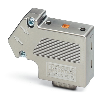 2708999 SUBCON-PLUS-CAN/SC2 Phoenix Contact D-SUB Bus Connector para fácil instalação
