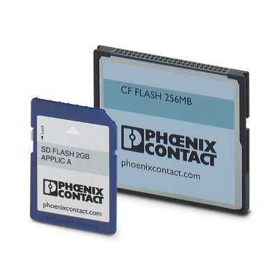 Memória FLASH CF de 2 GB de grau industrial do Phoenix Contact Uma necessidade para o seu sistema