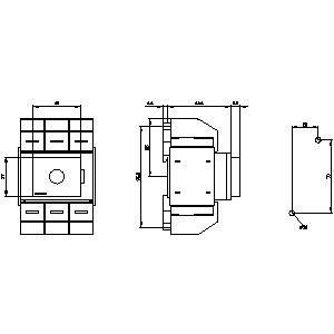 PLC de automação industrial 3KD0530-2LG20-3 Dispositivos básicos de desconexão do eixo do interruptor