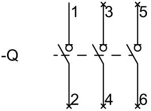 SENTRON 3KD até 1600 A Dispositivos básicos Desconectador para PLC 3KD2632-2ME10-0