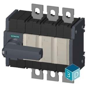 Siemens 3KD3232-0NE10-0 Dispositivos básicos Interruptor de desconexão para SENTRON 3KD até 1600 A