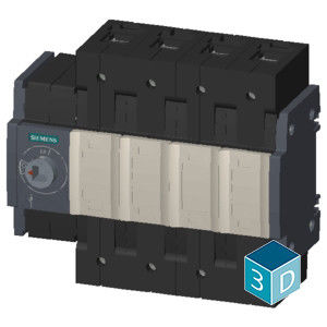 3KD3440-2NE10-0 Dispositivos básicos Desconectores de interruptores de eixo para SENTRON 3KD até 1600 A