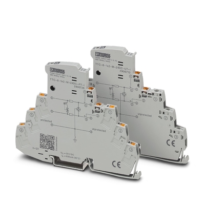 TTC-6-3-HF-M-12DC-PT-I Phoenix Contact Surge Protector 2 Pole 12 V DC Voltagem nominal