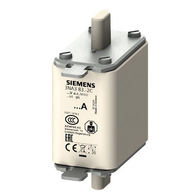 PLC 3NA3832-2C LV HRC Fuse Link GL/GG com indicador frontal Tamanho 00 Fácil de instalar