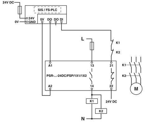 Relais de acoplamento de contato compacto Phoenix 2981978 PSR-SCP-24DC/FSP/1X1/1X2 17.5*114.5*99MM