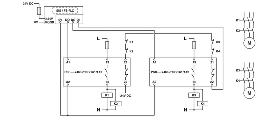 Relais de acoplamento de contato compacto Phoenix 2981978 PSR-SCP-24DC/FSP/1X1/1X2 17.5*114.5*99MM