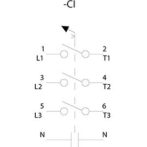 PLC 3LD2003-1TL51 Dispositivos básicos de desconexão de interruptores para gestão segura e de energia