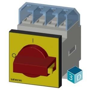 PLC 3LD2022-0TK13 Dispositivos básicos de desconexão do interruptor para distribuição segura de energia