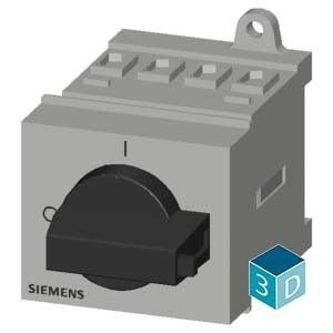 PLC 3LD2030-0TK11 Dispositivos básicos de desconexão de interruptores para controlo industrial de energia