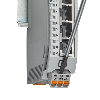 Nível de proteção IP65 FL SWITCH 1108N Industrial Ethernet Switch para rede EtherNet/IP